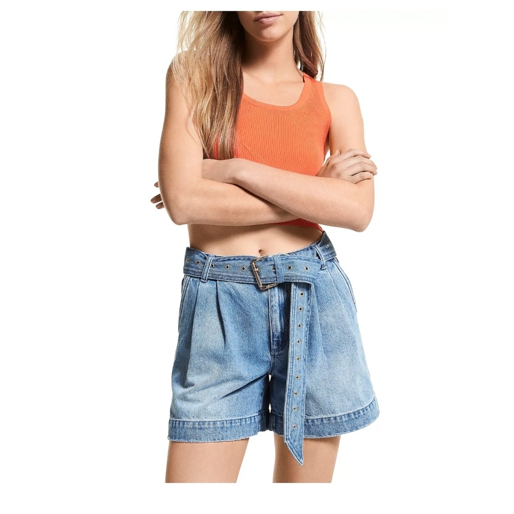NWT Michael Kors Belted Shorts